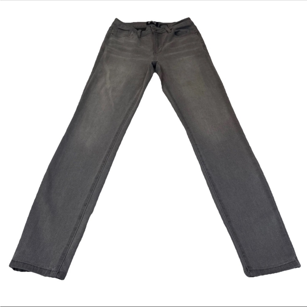 Buffalo David Bitton Skinny Jeans 2/26 Women's Mid-RiseStretch Cotton Denim Gray